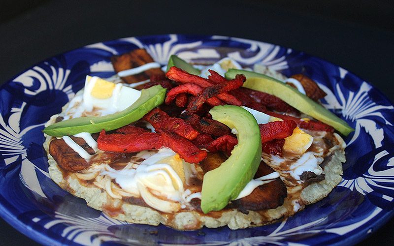 Memela veracruzana en Davincis