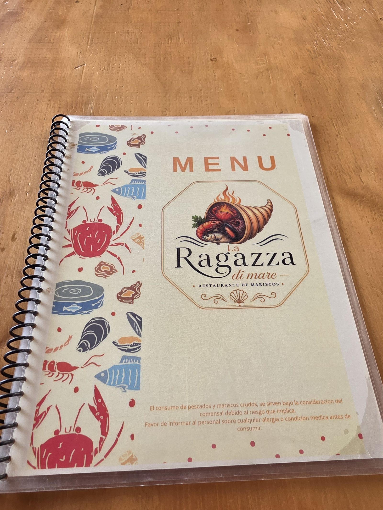La carta de La Ragazza di Mare